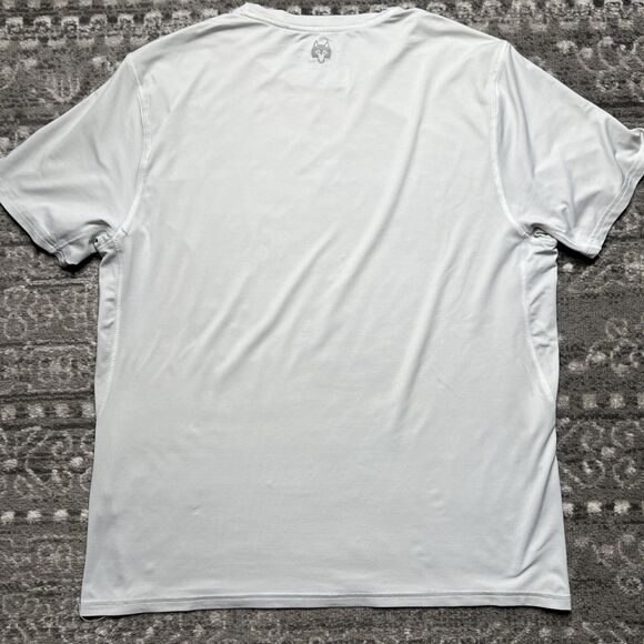 Greyson Guide Sport Mens Large Gray Short Sleeve Performance T Shirt Center Logo - Picture 7 of 8